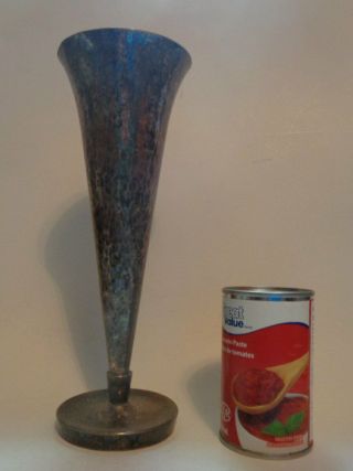 Richard Riemerschmid C.  1928 Wmf Silverplate Vase Jugendstil Art Deco