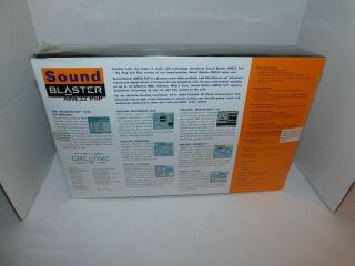 Creative Labs Sound Blaster Awe 32 PNP Ct3990 Model Sb3980 Card 1995 Vintage NIB 2