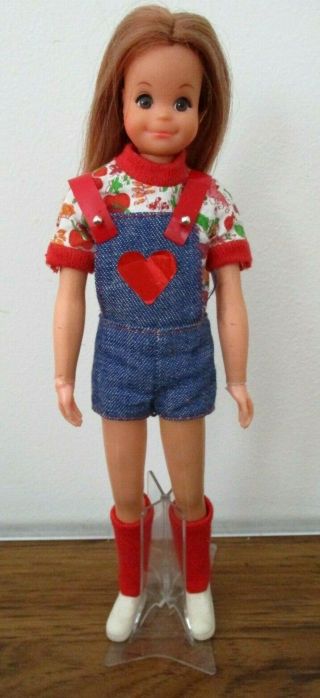 VHTF Vtg Mod Barbie: Pose n Play TIFF Doll in Complete Skipper Play Pants Outfit 2