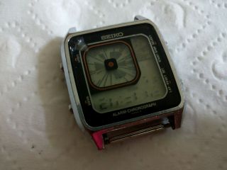 Vintage Seiko G757 - 4050 James Bond Alarm Chronograph Mens Watch