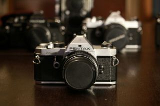 Near Vintage Pentax Mx Film Camera Includes Smc Pentax - M 50mm F2