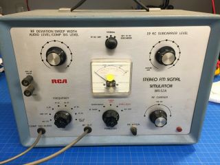 Vintage Rca Wr - 52a Stereo Fm Signal Simulator Wr52a
