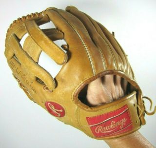 Rawlings Heart Of The Hide Vtg Made In The Usa Baseball Glove 12 " Lht