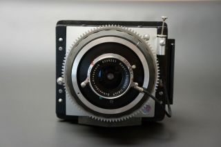 Vintage Underwater Camera With Schneider Lens And Singer Graflex Back