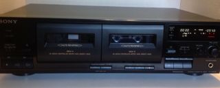 Vintage Sony Japan Tcwr445 Dual Cassette Deck And Great