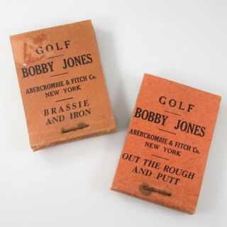 Magic Eye Movie Flip Book Bobby Jones Golf Abercrombie & Fitch Vintage