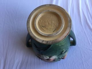 Roseville pottery MAGNOLIA vase 94 - 9 9.  24 x 9.  75 vintage 8
