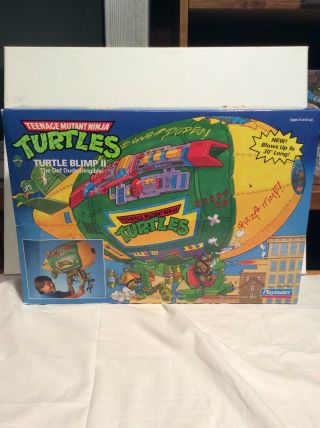 Tmnt Blimp 2 Ii Teenage Mutant Ninja Turtles Ultra Rare Find Misb