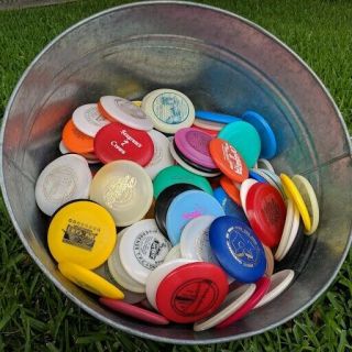 240 Vintage 1980’s And 1990’s Disc Golf Mini - Markers