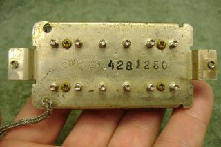 Vintage 1980 Gibson Patent Dirty Fingers Humbucker Guitar Pickup 16.  1 K Old Nr