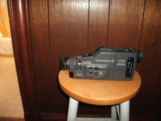 Vintage Made In 1989 Canon Canovision 8 E80 8mm Video Camera Recorder,  8x