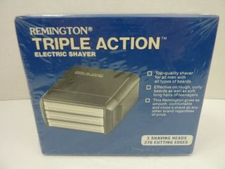 - Remington Pm - 850 Vintage Triple Action Electric Shaver - Us
