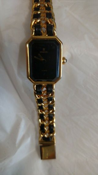 Vintage Iconic Chanel 1987 Ladies Gold Plated Quartz Watch - Order 45001