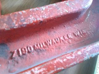 Vintage Blackhawk Porto power Hydraulic Auto Body Repair C - Frame Press 4