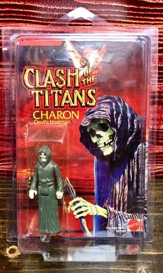 Vintage Mattel Clash Of The Titans Charon Action Figure 1980