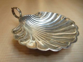 Fisher Sterling Silver Scallop Shell Dish Tray Caviar Hors D 