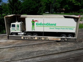 Vintage Nylint Green Giant Gmc Semi Truck 18 Wheeler 1980 