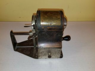 Vintage Climax Pencil Sharpener Mfd By Automatic Sharpener Co.