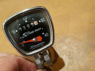 Vintage Schwinn Stingray Krate Speedometer Head
