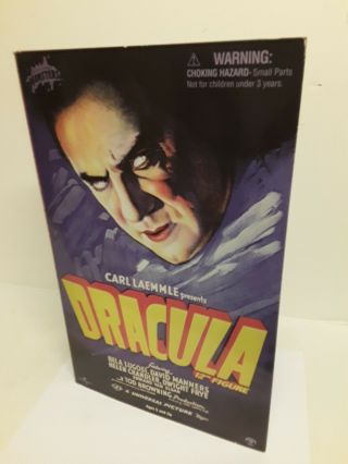 Vintage Monster Sideshow Collectibles 12 Inch Dracula Figure,  Bela Lugosi