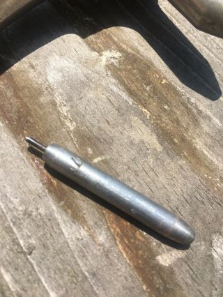 Rare Vintage STEEL 25 - 20 Single Shot Ideal Hand Reloading Tool Bullet Mold/Sizer 8