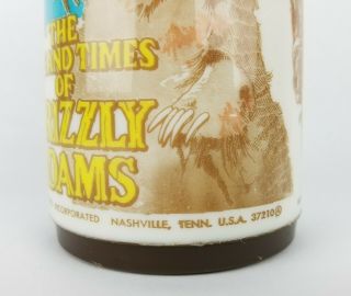 The Life And Times Of Grizzly Adams Aladdin Plastic Thermos Vintage 1977 6