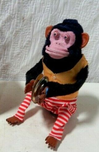 Vintage Toy Story 3 Jolly Chimp Musical Battery Operated Cymbal Monkey Figure