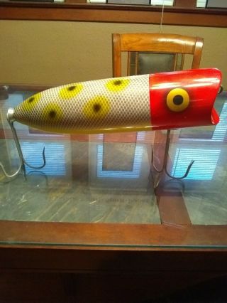 Heddon Lucky 13 Store Display Fishing Lure