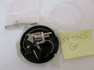 Vtg Andres & Dworsky Mini Pistol Key Chain Kit Tie Tack Austria Xythos 1.  5 " Lotg