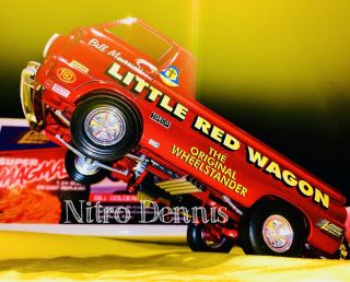 Nhra Bill Golden 1:24 Diecast Nitro Funny Car Wheelstander Vintage Drag Racing