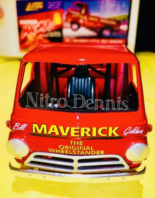 NHRA Bill Golden 1:24 Diecast NITRO Funny Car WHEELSTANDER Vintage Drag Racing 4