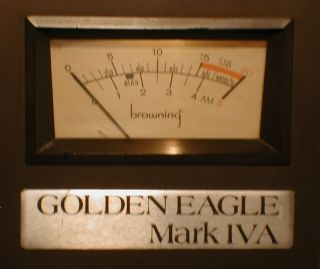 Vintage Browning Golden Eagle Mark IVA SSB/AM CB HAM Tube Radio Transmitter 3