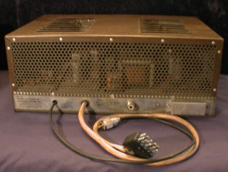 Vintage Browning Golden Eagle Mark IVA SSB/AM CB HAM Tube Radio Transmitter 7