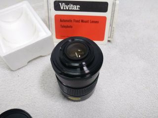 Vivitar Immaculate 135mm f2.  8 Camera Lens Vintage Photography Equipment 5