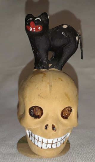 Vintage Halloween German Candy Container 1920 