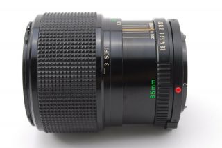 [Rare Near MINT] Canon FD 85mm f/2.  8 Soft Focus Lens NFD w/Hood From JAPAN 5