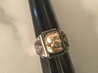 Vintage Men’s Sterling Silver Ring Size 10 3/4