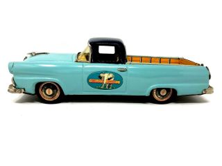 Bandai Ford Ranchero,  Vintage Tin Toy Car/truck,  Japan " Ford Lasts Longer "