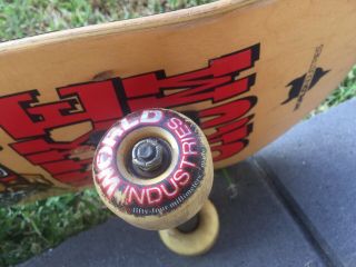 vintage skateboard 90s World Industries Mike Crum,  Vintage Mike Crum Skateboard 3