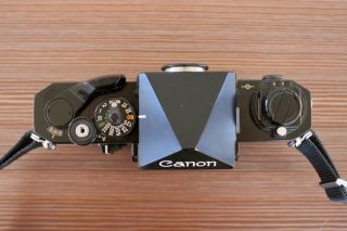 Vintage Canon F - 1 Camera Body,  35mm Film,  SLR 3