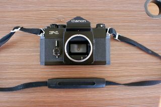 Vintage Canon F - 1 Camera Body,  35mm Film,  SLR 5