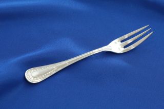 One Puiforcat Monthelie Silver - Plated Salad Fork 6 7/8 " France Tx