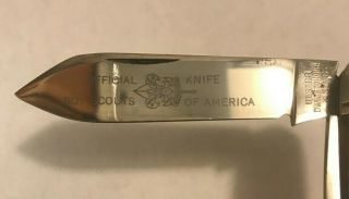 VERY RARE ULSTER DWIGHT DIVINE BOY SCOUT KNIFE 1502 W/PAPER BSA 11