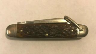 VERY RARE ULSTER DWIGHT DIVINE BOY SCOUT KNIFE 1502 W/PAPER BSA 5