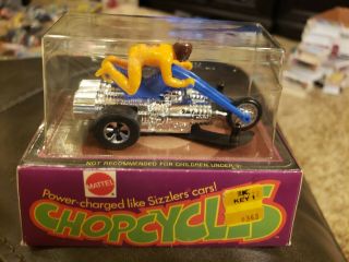 Vintage 1971 Mattel Chopcycle Car Hotwheels 5 Sizzler Car