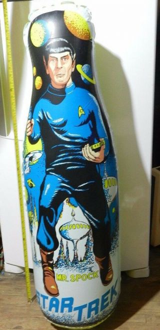 Vintage Star Trek Mr Spock 50 " Inflatable Bop 1975 Brand Ahi Rare
