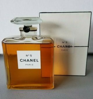 Rare Chanel No 5 3 Fl Oz Extrait Vintage Perfume W/original Box