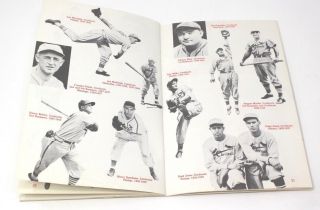 St Louis Cardinals Booklet Vintage Stan Musial Enos Slaughter 1953 Rare