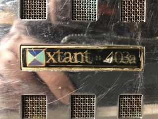 Old School Xtant 403a 3 Channel amplifier,  Rare,  Amp,  USA,  SQ,  vintage 6