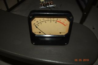 Vintage Western Electric Ks Weston Vu Meter Meter Panel Meter Stereo Amp 2